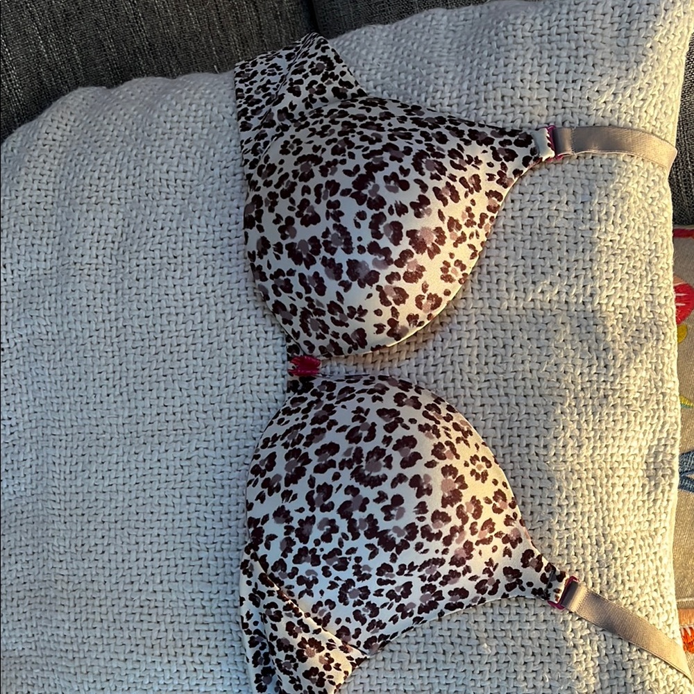 Leopard Print Bra